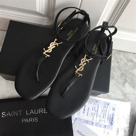 ysl flats shoes|ysl denim heels.